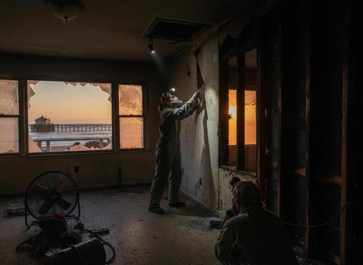 How to Check for Hidden Smoke Damage in Sunset Beach Homes After a Fire