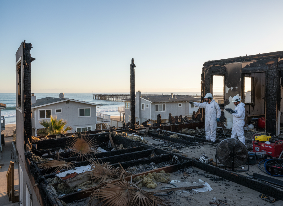 What Influences Fire Damage Restoration Costs in Orange County Beach Towns