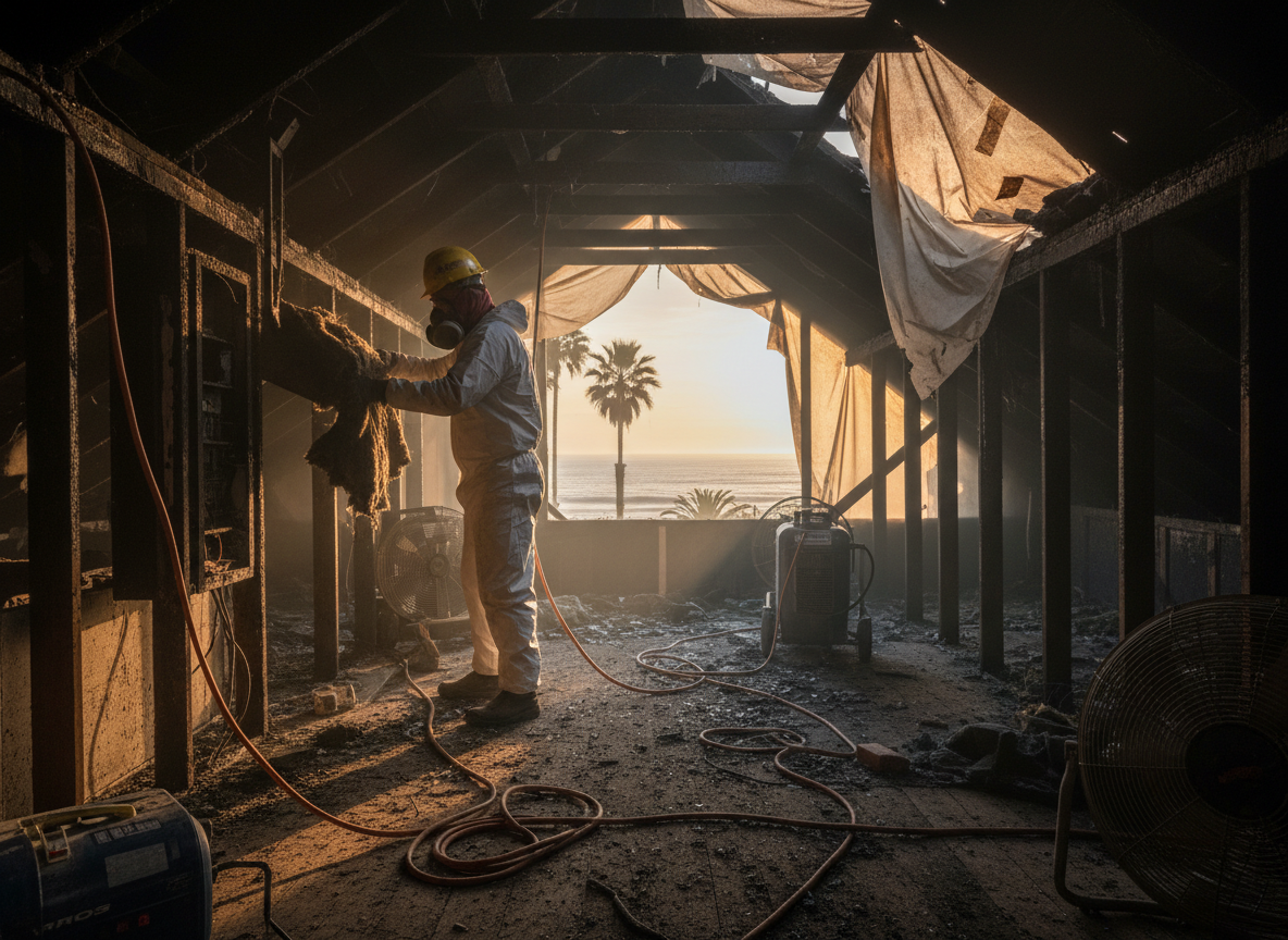 Fire Damage Restoration in Surfside