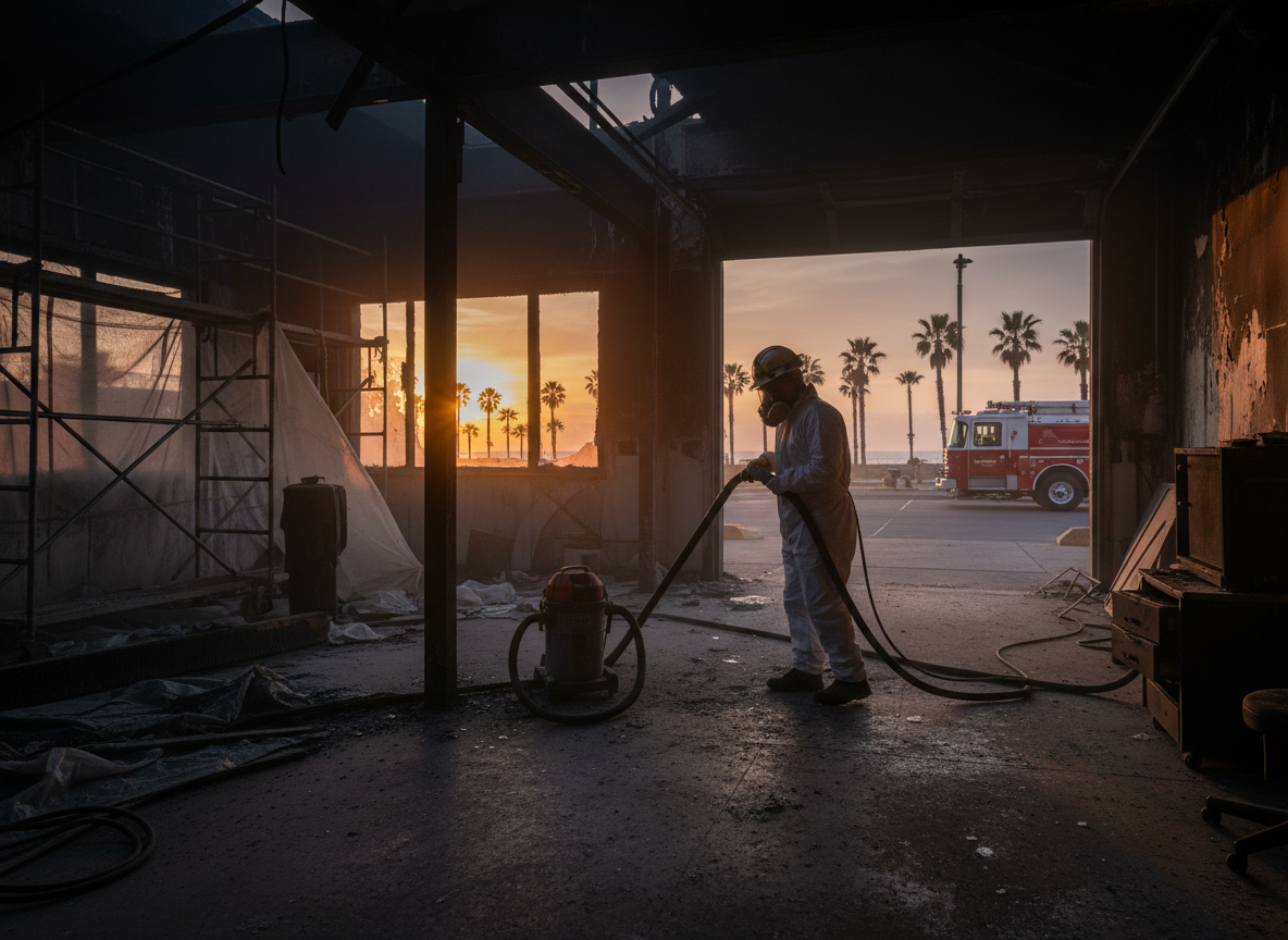 Commercial Fire Restoration in Sunset Beach, CA