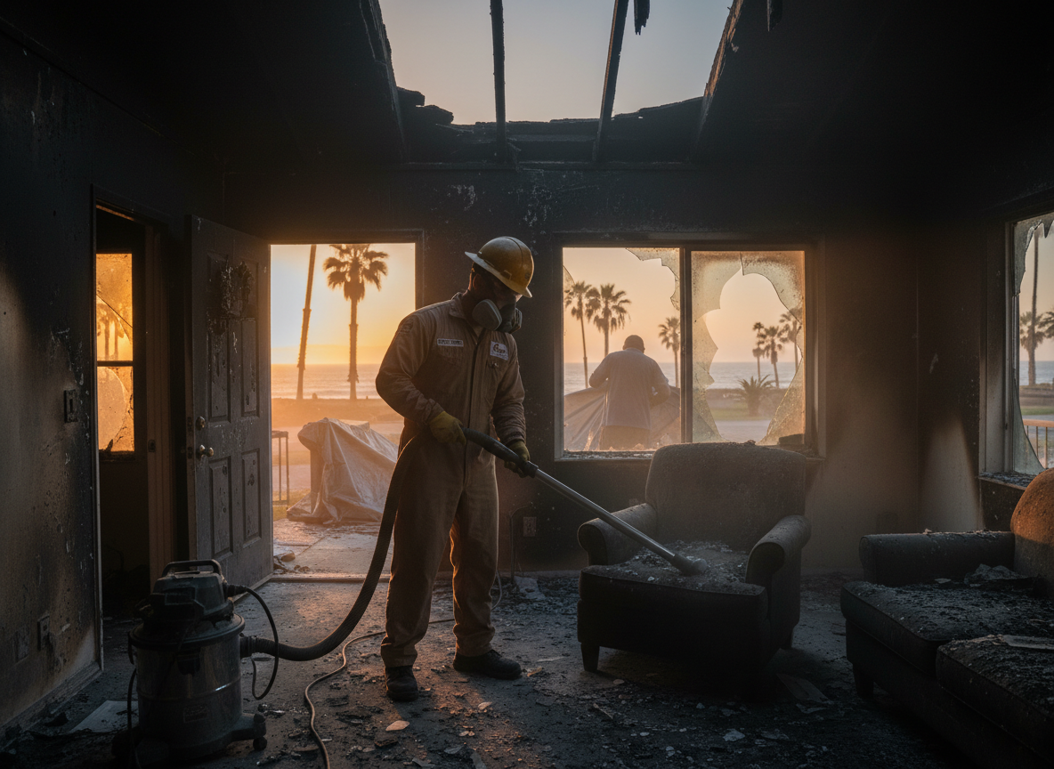 Emergency Fire Damage Restoration in Sunset Beach, CA