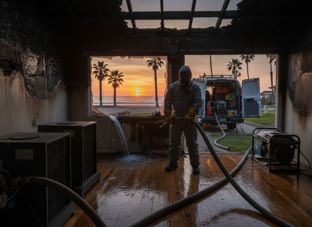 Fire Damage Restoration Sunset Beach in Seal Beach, CA 90740