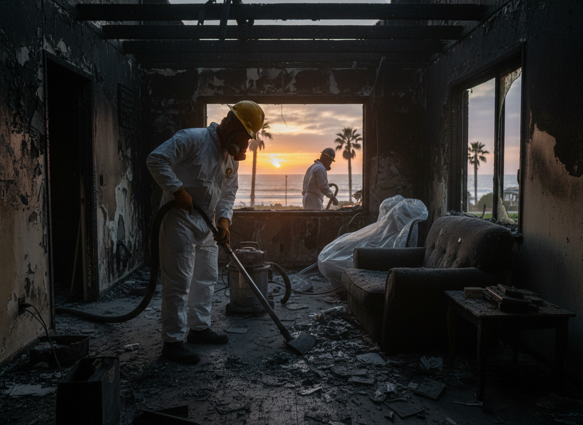 Fire Damage Restoration in Bolsa Chica