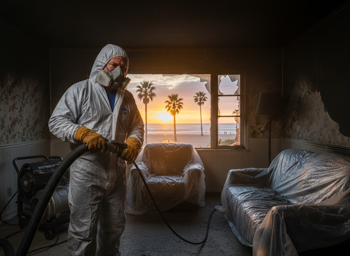 Fire Damage Restoration Sunset Beach in Surfside, CA 90742