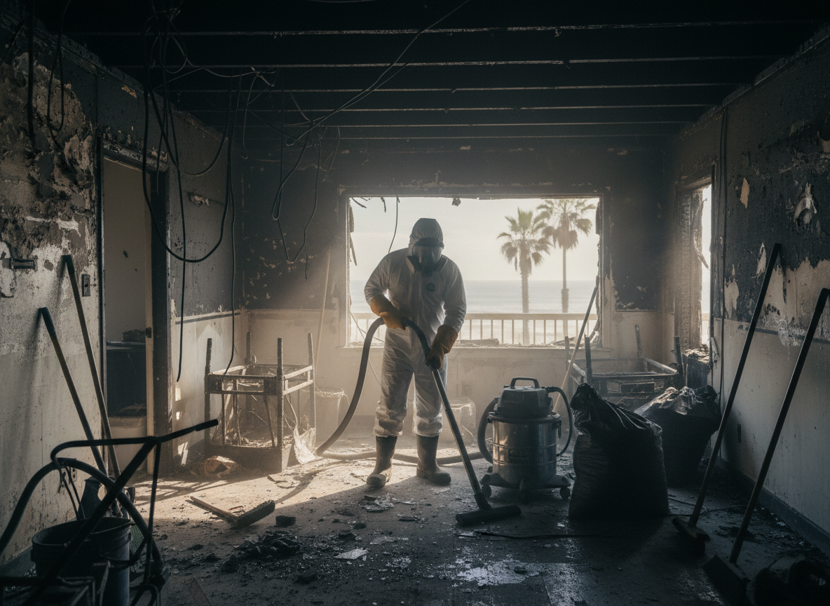 Tenant Fire Damage Cleanup in Sunset Beach, CA